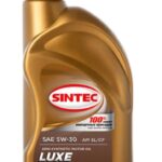 Масло моторное полусинтетическое Luxe 5W30 API SL/CF 1л SINTEC