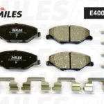 Колодки тормозные передние (без датчика) (Смесь Low-Metallic) (VW POLO (RUS) 11-/SKODA FABIA 11-) (TRW GDB2027) E400042 MILES