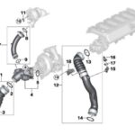 Уплотнительное кольцо патрубка интеркулера BMW