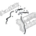 Патрубок системы вентиляции картерных газов BMW