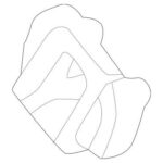 Буфер двери багажника боковой VAG