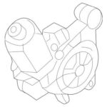 Мотор стеклоподъ мника VAG