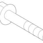 Болт развальный VAG