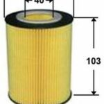 Фильтр масляный BMW 3 E36/E46, 5 E39/E60 OE32027 AZUMI
