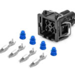 Разъем 357919754 (4pin) 4 контакта датчика температуры, трамблера, кондиционера для Ford, Volkswagen CARGEN