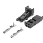 Разъем 4B0971832 (2pin) 2 контакта лампы подсветки для Audi, Seat, Skoda, Volkswagen. CARGEN