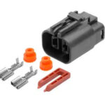 Разъем 7223622440 (2pin) 2 контакта генератора для Ford, Toyota, Mazda, Mitsubishi. CARGEN