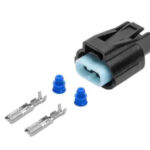 Разъем PB04502027 (2pin) 2 контакта вентилятора для Chevrolet, Daewoo. CARGEN