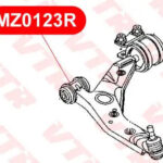 Сайлентблок рычага передней подвески VTR MZ0123R