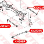 Полиуретановый сайлентблок поперечной тяги VTR