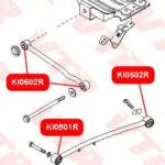 Сайлентблок задней продольной тяги VTR