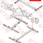 Втулка поперечной тяги (к кузову) VTR GW1602R