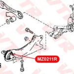 Сайлентблок рычага задней подвески VTR