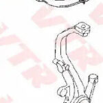 Сайлентблок верхнего,поперечного рычага передней п VTR