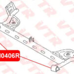 Сайлентблок балки задней подвески VTR
