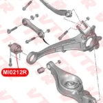 Сайлентблок рычага задней подвески VTR