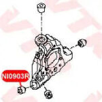 Сайлентблок задней цапфы VTR