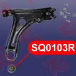 Сайлентблок рычага передней подвески, задний VTR