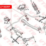 Полиуретановая втулка стабилизатора передней подве VTR