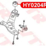 Сайлентблок пер. рычага VTR