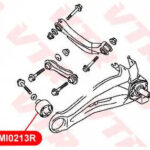 Сайлентблок продольного рычага задней подвески VTR