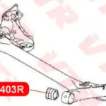 Сайлентблок балки задней подвески VTR