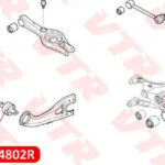 Сайлентблок продольного рычага задней подвески, правый VTR