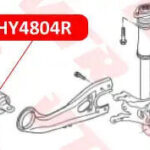 Сайлентблок продольного рычага задней подвески, левый VTR