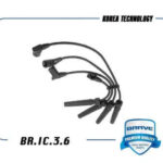 Высоковольтные провода силикон 96450249 BR.IC.3.6 Nexia 1.5, Aveo 1.4, Cruze 1.6 под модуль BRAVE