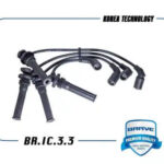 Высоковольтные провода силикон 25183557 BR.IC.3.3 Aveo 06-,Spark 10- BRAVE BRIC33