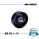 Ролик натяжителя ремня обводной BR.TN.1.14 HYUNDAI Solaris, i30,i40, KIA Rio, Cerato, Sportage BRAVE