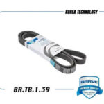Ремень поликлиновый 6PK1873 BR.TB.1.39 Skoda Rapid 1,2 2013-2016 , Polo Sedan для а/м с кондиц. BRAVE