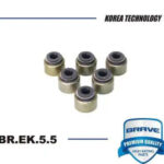 Колпачок маслосъемный Matiz, Aveo 1.2,Spark 0.8 8кл Цена за 1шт. BRAVE