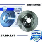 Диск тормозной передний T15-3501075 BR.BD.1.67 Tiggo 4 17-/Tiggo 7 16-/Tiggo 8/Tiggo 8PRO BRAVE