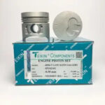 Поршень без колец ( цена за 1 шт) с масл. галереей Mitsubishi 4D56Ti d91.1+0.50 TEIKIN