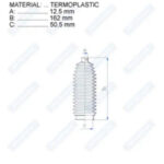 Пыльник рулевой рейки MOTORHERZ