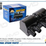 Катушка зажигания DAEWOO Nexia, DOHC, Leganza V100, Nubira J100/J150, CHEVROLET Lanos T100, 4-х конт. AMDEL413 AMD