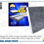 Фильтр салонный (угольный) FORD Mondeo IV, 2007-, Galaxy II, 2006-, S-Max WS, 2006-, Galaxy II WM, 2006-, Kuga DR, -2012, C-Max DE_, -2010 AMDFC727C AMD