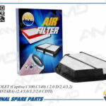 Фильтр воздушный CHEVROLET Captiva C100,C140,  2,0 D/2,4/3,2, OPEL ANTARA, 2,4/3,0/3,2/2,0 CDTI AMDFA48 AMD