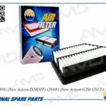 Фильтр воздушный SSANGYONG New Actyon D20DTF, 2010-, New Actyon G20, 2012- AMDFA92 AMD