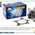 Помпа водяная HYUNDAI Solaris RB, 1,4/1,6, i30 FD, 1,4/1,6, Solaris II, 1,6, 2017-, Creta, 1,6, 2016-, KIA Rio UB, 1,4/1,6, Rio IV, 1,6, 2017-,  AMDPW112 AMD