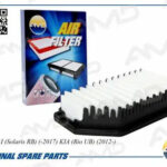 Фильтр воздушный HYUNDAI Solaris RB, -2017, KIA Rio UB, 2012- AMDFA91 AMD