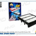 Фильтр воздушный HYUNDAI ELantra HD, i30 FD, KIA Ceed ED Cerato TD AMDFA27 AMD