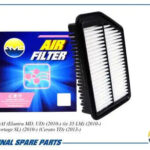 Фильтр воздушный HYUNDAI Elantra MD, UD, 2010-, ix 35 LM, 2010-, KIA Sportage SL, 2010-, Cerato YD, 2013- AMDFA68 AMD