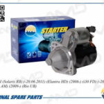 Стартер (8T) HYUNDAI Solaris RB, -20.06.2011, Elantra HD, 2006-, i30 FD, -2012,  KIA Soul AM, 2009-, Rio UB AMDEL266 AMD