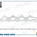 Прокладка выпускного коллектора DAEWOO Nexia, 1,5, DOHC, Lanos T100, 1,6, DOHC, Rezzo U100 AMDEX44 AMD