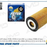 Фильтр масляный CHEVROLET Aveo T250, T255, 1,4, 101 л.с., Aveo T300, Cruze J300, J305, 1,6/1,8, OPEL Astra H, 2004-2014, 1,2, 1,4, 1,6, 1,8 AMDFL25 AMD