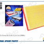 Фильтр воздушный OPEL Corsa D, 1,0, 1,2, 1,4, 2006- AMDFA756 AMD