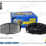 Колодки тормозные дисковые KIA CEE'D ED, 2006- AMDBF131 AMD