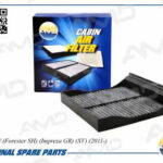 Фильтр салонный (угольный) SUBARU Forester SH, Impreza GR, XV, 2011- AMDJFC88C AMD